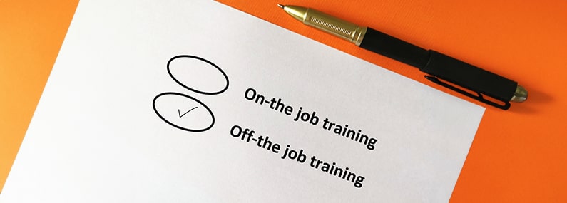 off the job training